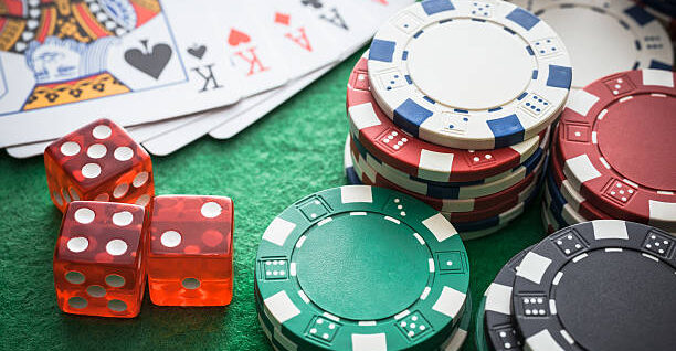 Playing cards, Casino chips